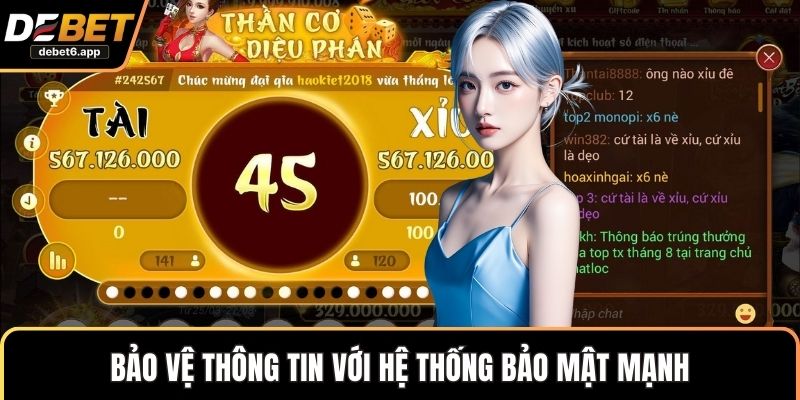 Bảo vệ thông tin với hệ thống bảo mật mạnh