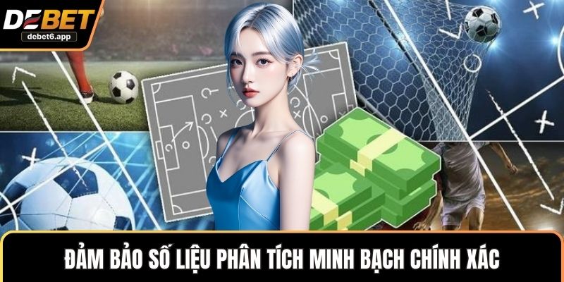 Đảm bảo số liệu phân tích minh bạch chính xác