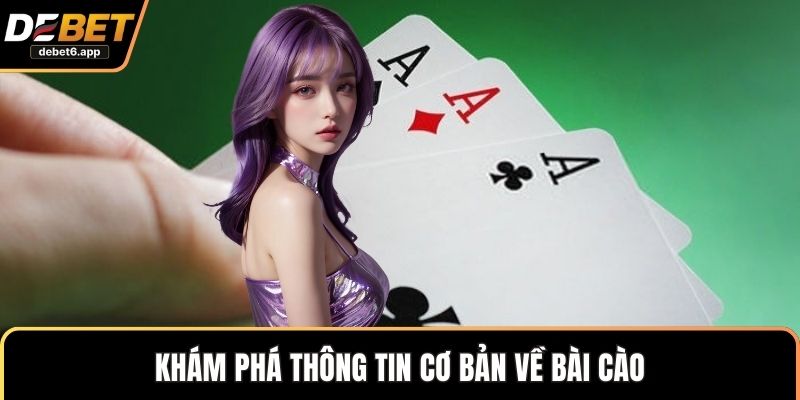 Khám phá thông tin cơ bản về bài cào