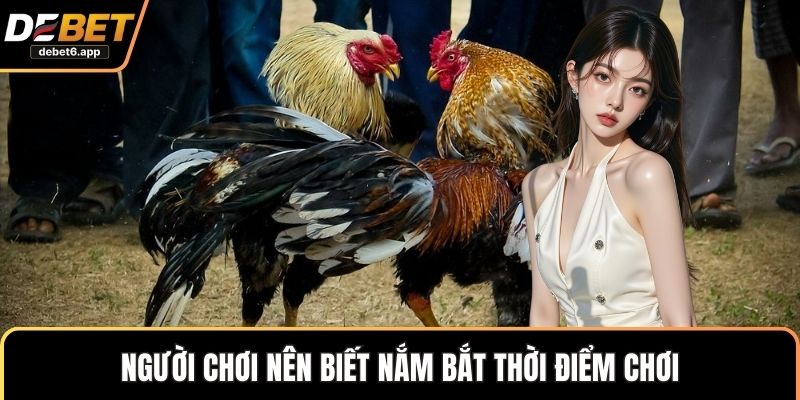 Người chơi nên biết nắm bắt thời điểm chơi