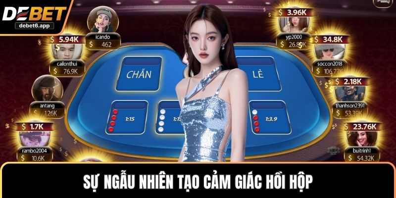 Sự ngẫu nhiên tạo cảm giác hồi hộp